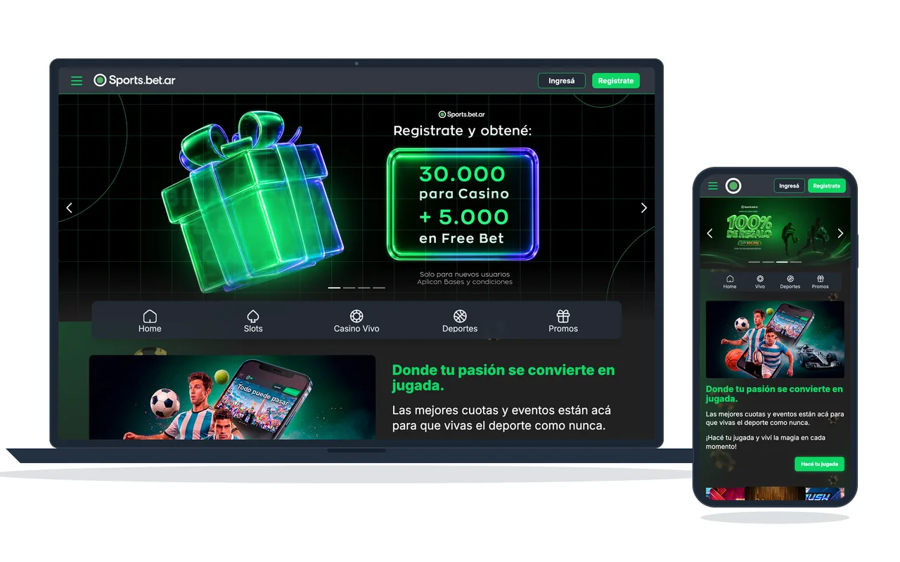 Catálogo de tragamonedas de distintos proveedores ordenado en un casino online argentino